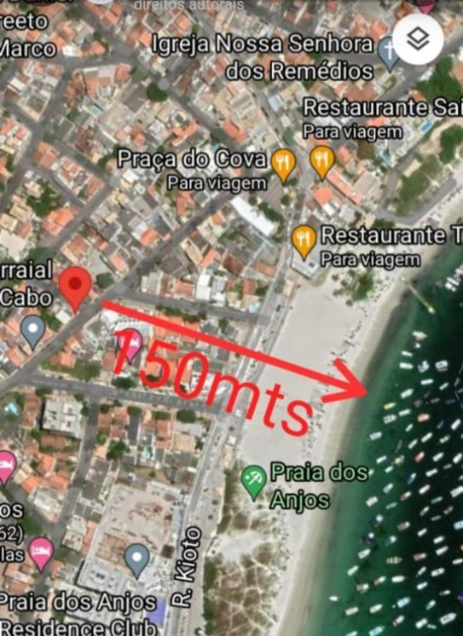 Tardeli Suite Dos Anjos Com Sacada Arraial do Cabo Exteriör bild